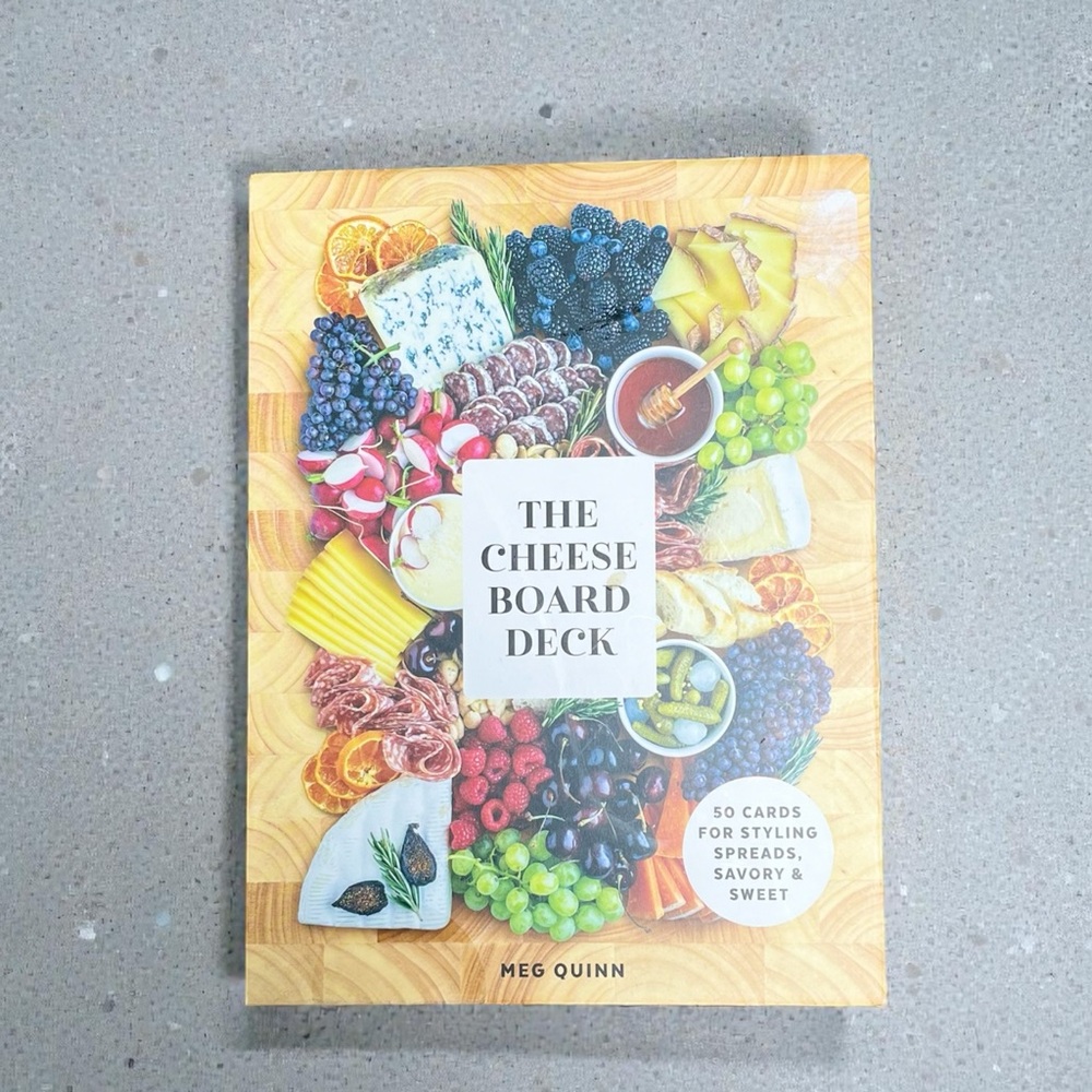 The Cheese Board Deck by Meg Quinn | 50 Card Entertaining & Styling Guide